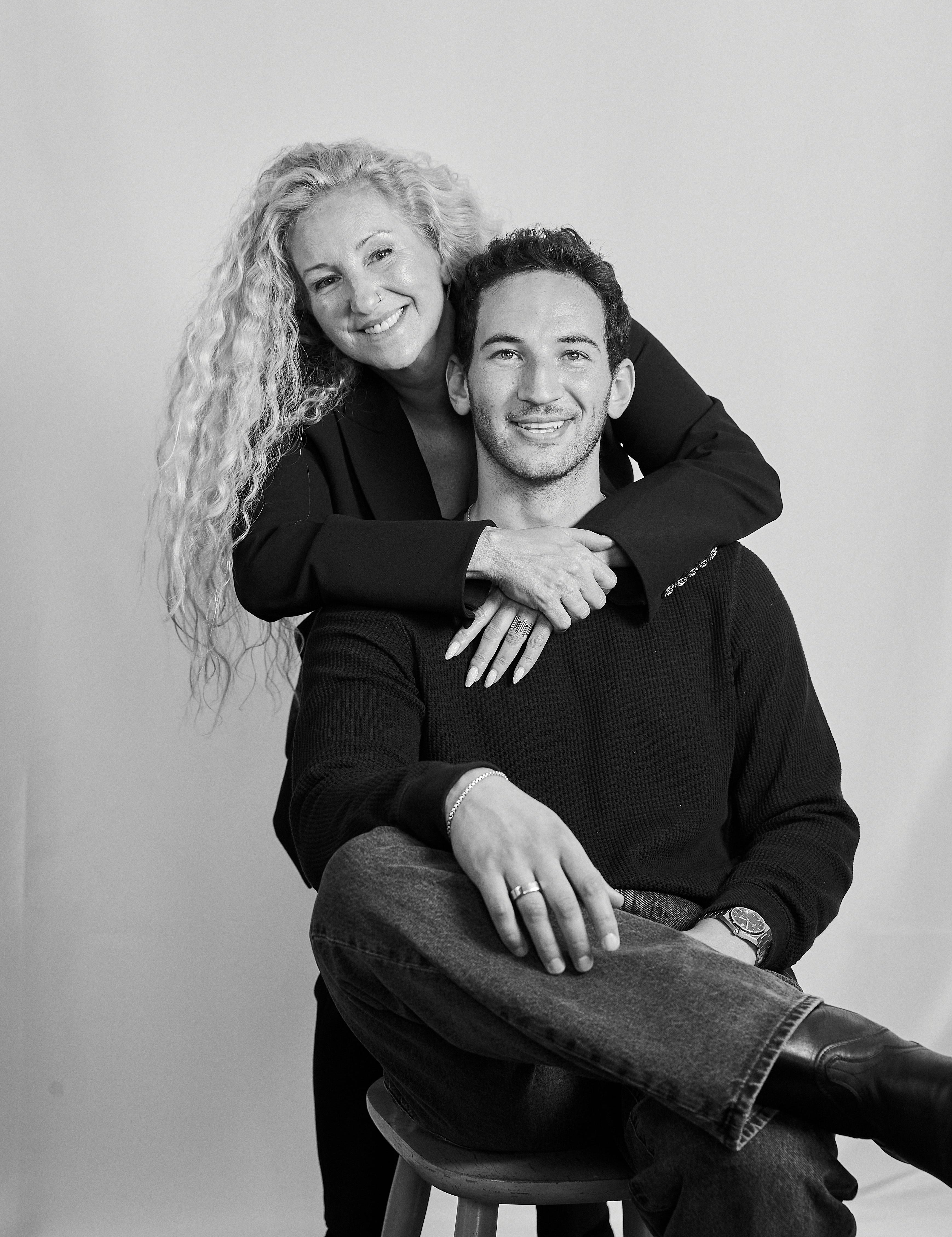 Blumenes Skincare Founders Mishel Elkayam and Ben Elkayam