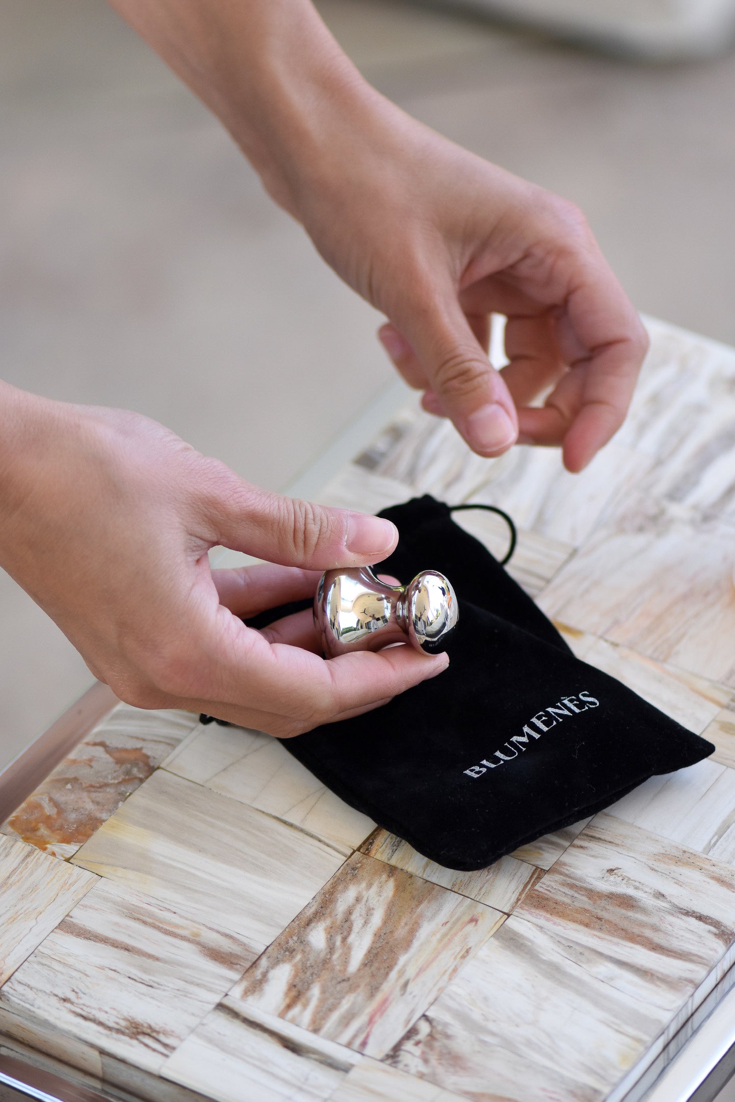 Mushroom Stainless Steel Gua Sha