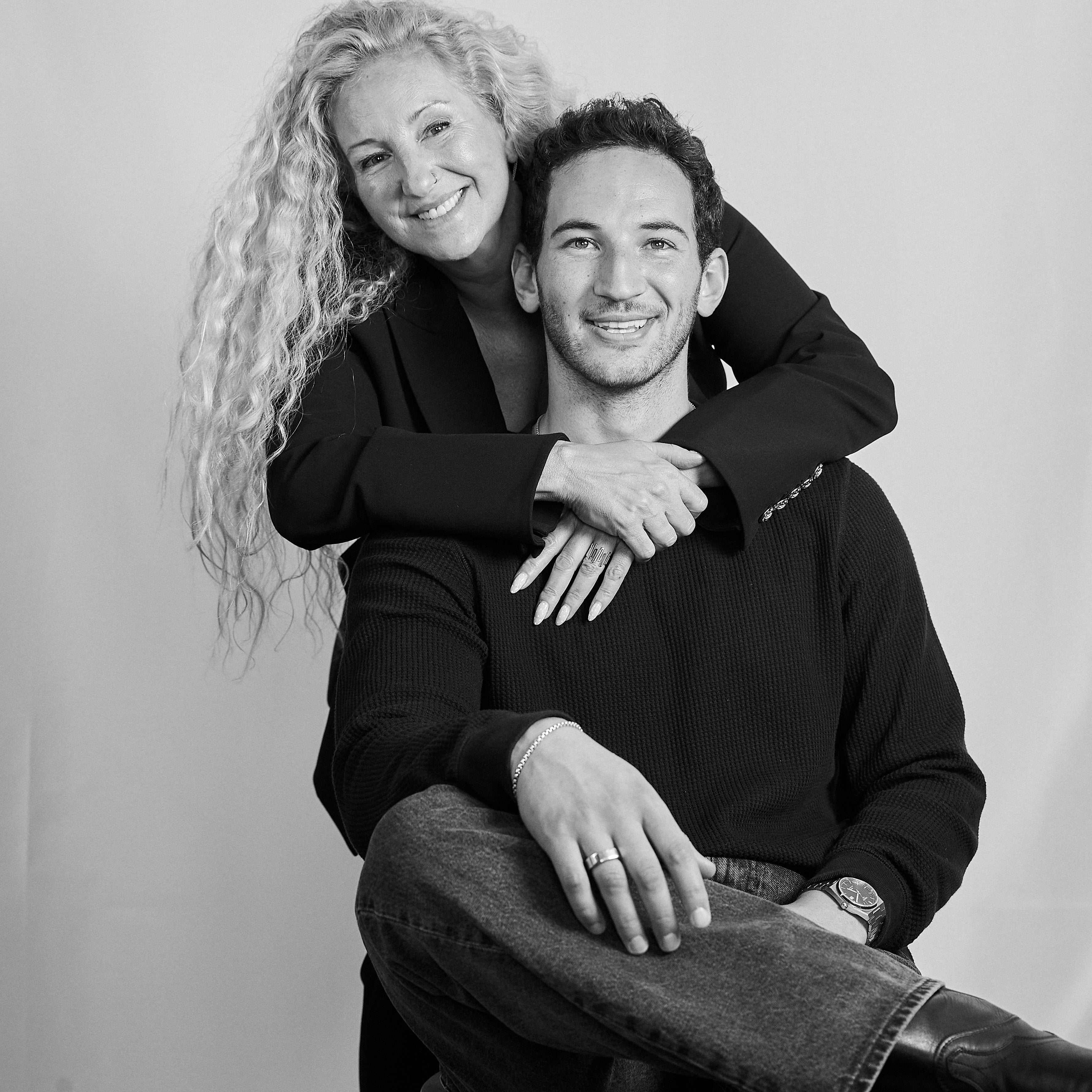 Blumenes Skincare Founders Mishel Elkayam and Ben Elkayam