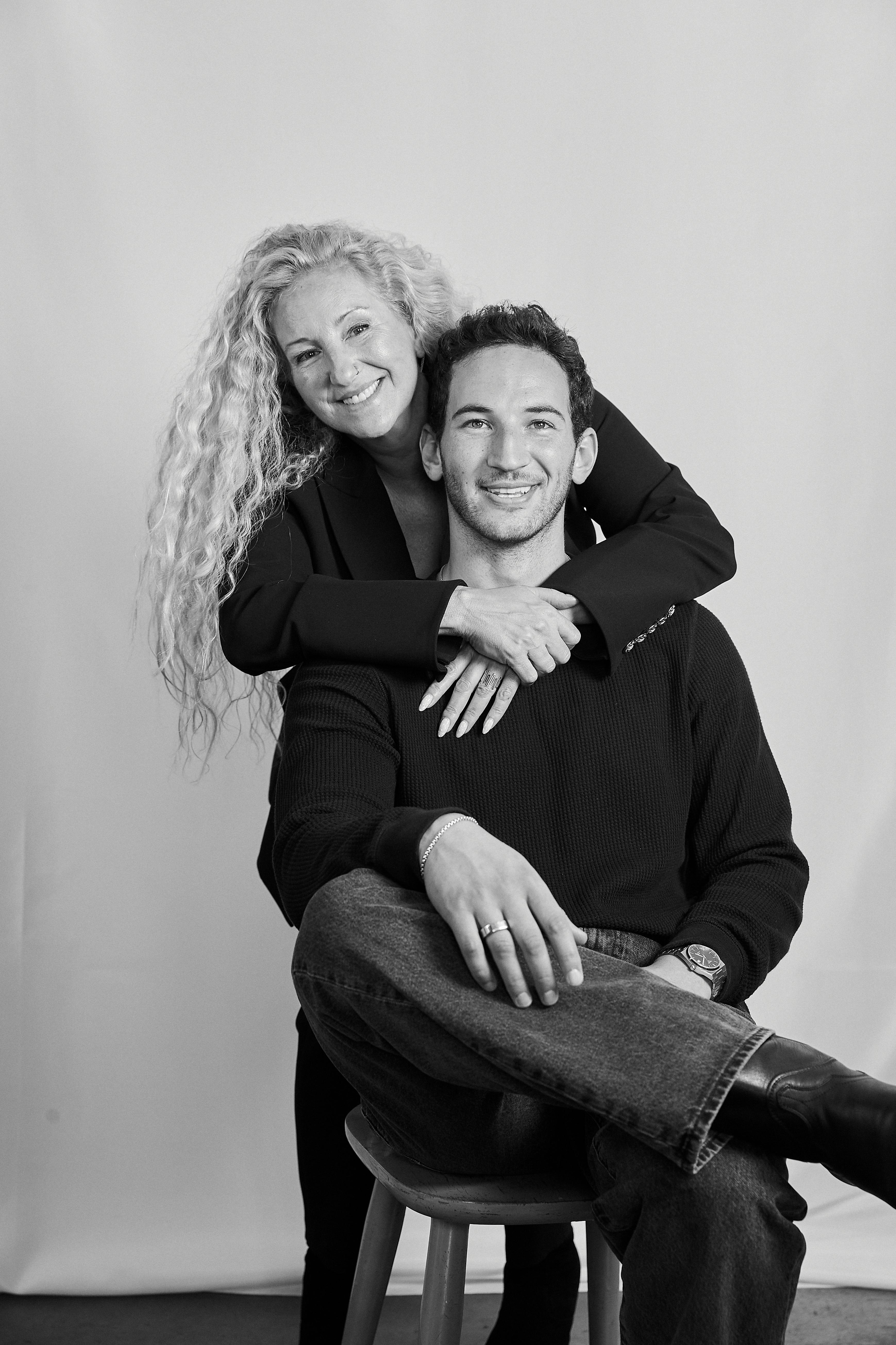 Blumenes Skincare Founders Mishel Elkayam and Ben Elkayam